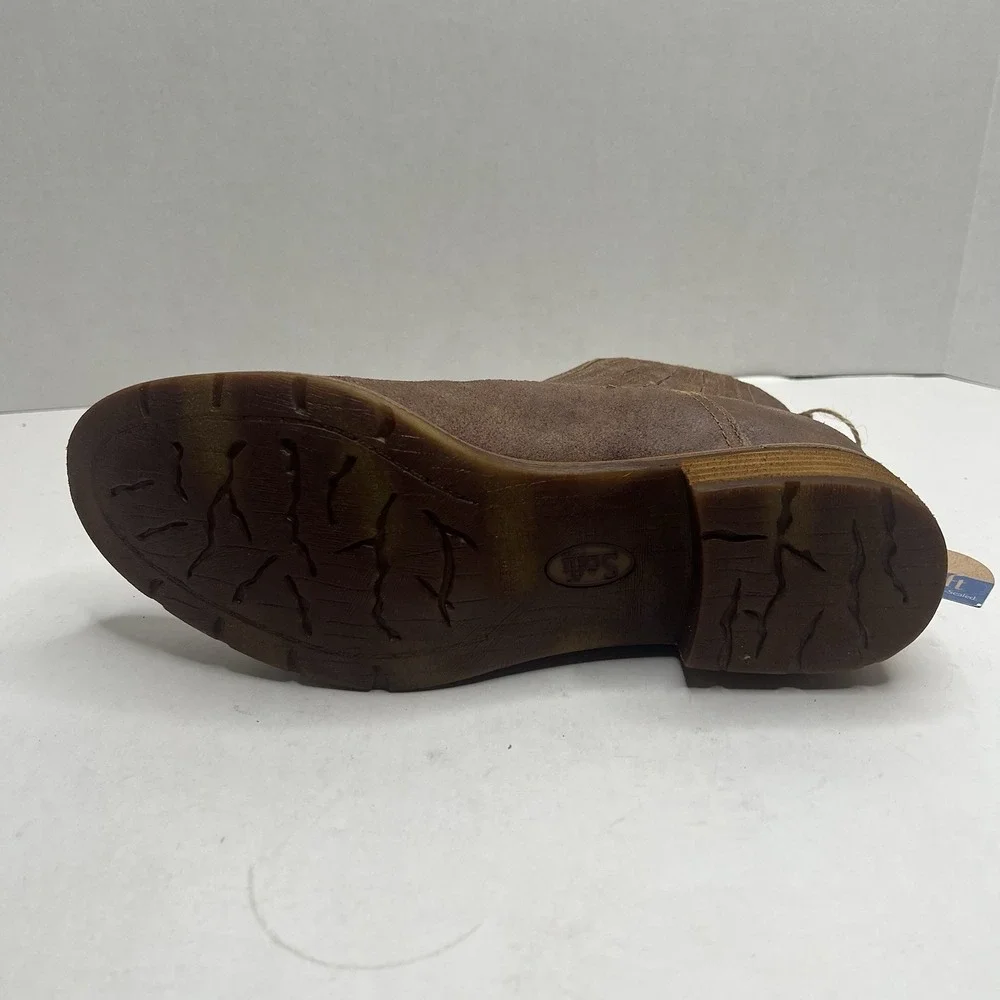 Sofft Bellis III Brown Waterproof Suede Ankle Chelsea Boots Women 10 SF0036500